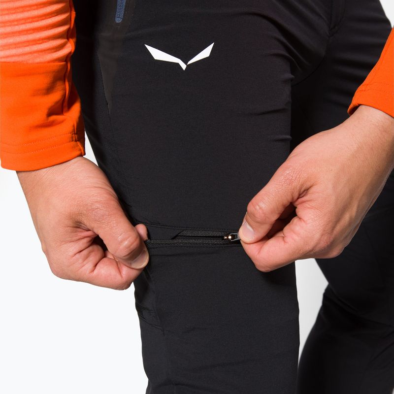 Pantaloni bărbătești softshell Salewa Pedroc DST negru 00-0000026957 4