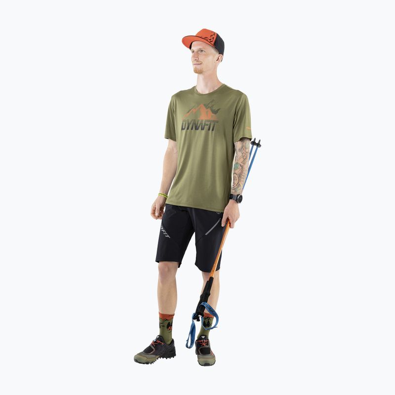 Pantaloni scurți de trekking pentru bărbați DYNAFIT Transalper Hybrid negru 08-0000071184