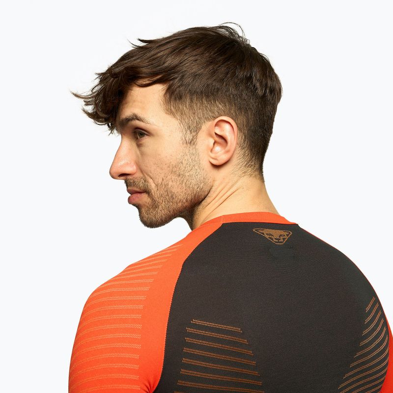 Tricou termic DYNAFIT Speed Dryarn LS pentru bărbați negru-roșu 08-0000071056 5