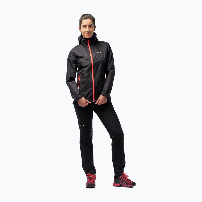 Salewa jachetă de ploaie pentru femei Puez Aqua 3 PTX negru 00-0000024546 2