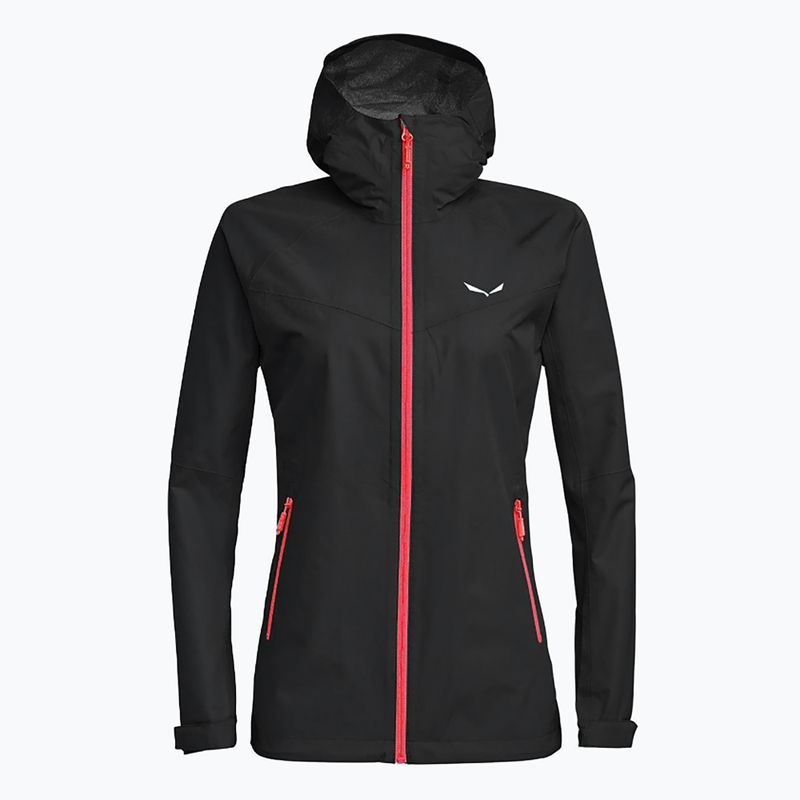 Salewa jachetă de ploaie pentru femei Puez Aqua 3 PTX negru 00-0000024546 7