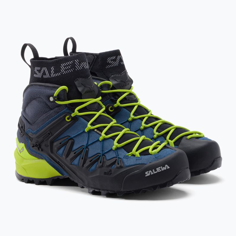 Pantof de abordare Salewa Wildfire Edge Mid GTX albastru pentru bărbați 00-0000061350 5