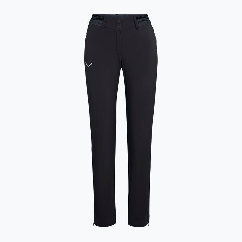 Pantaloni de trekking pentru femei Salewa Pedroc 3 DST negru 26956