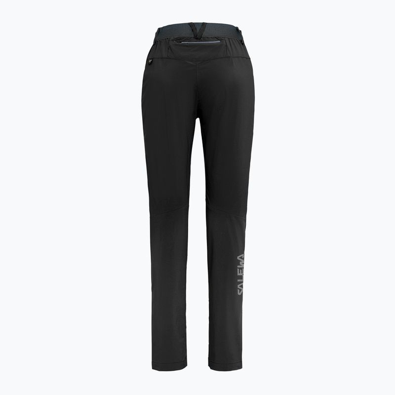 Pantaloni de trekking pentru femei Salewa Pedroc 3 DST negru 26956 2