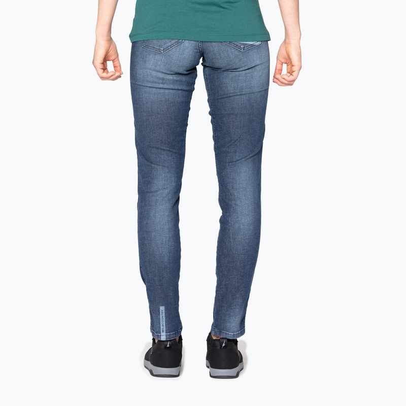 Pantaloni de alpinism pentru femei Wild Country Session Denim albastru 40-0000095209 2