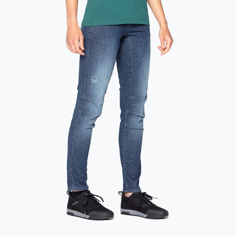 Pantaloni de alpinism pentru femei Wild Country Session Denim albastru 40-0000095209 3