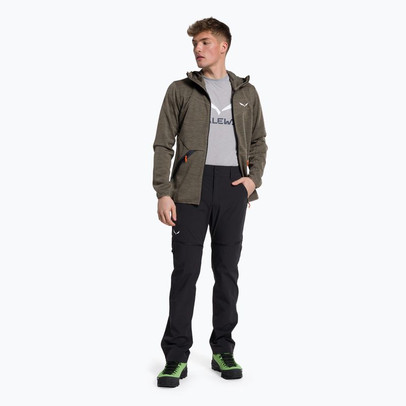 Pantaloni de trekking pentru bărbați Salewa Talveno 2 DST 2/1 negru 00-0000027800 2