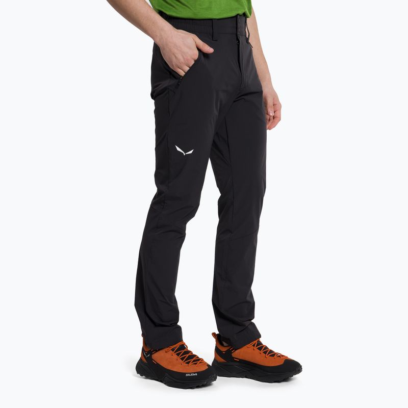 Pantaloni de trekking pentru bărbați Salewa Talveno 2 DST negru 00-0000027804