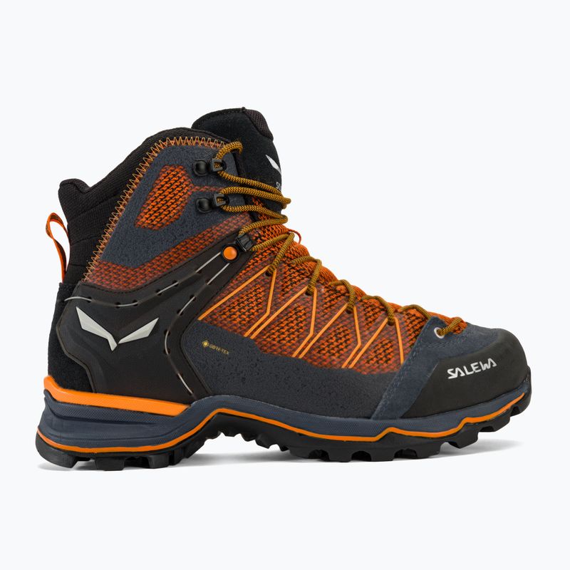 Încălțăminte de trekking pentru bărbați Salewa MTN Trainer Lite Mid GTX black out/carrot 2