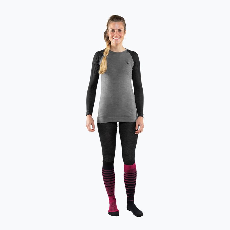 Bluză termică pentru femei DYNAFIT Tour Light Merino black out 2