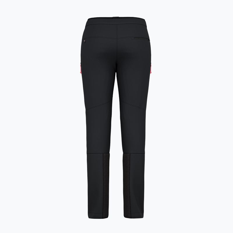 Pantaloni softshell pentru femei Salewa Lagorai Durastretch black out 3