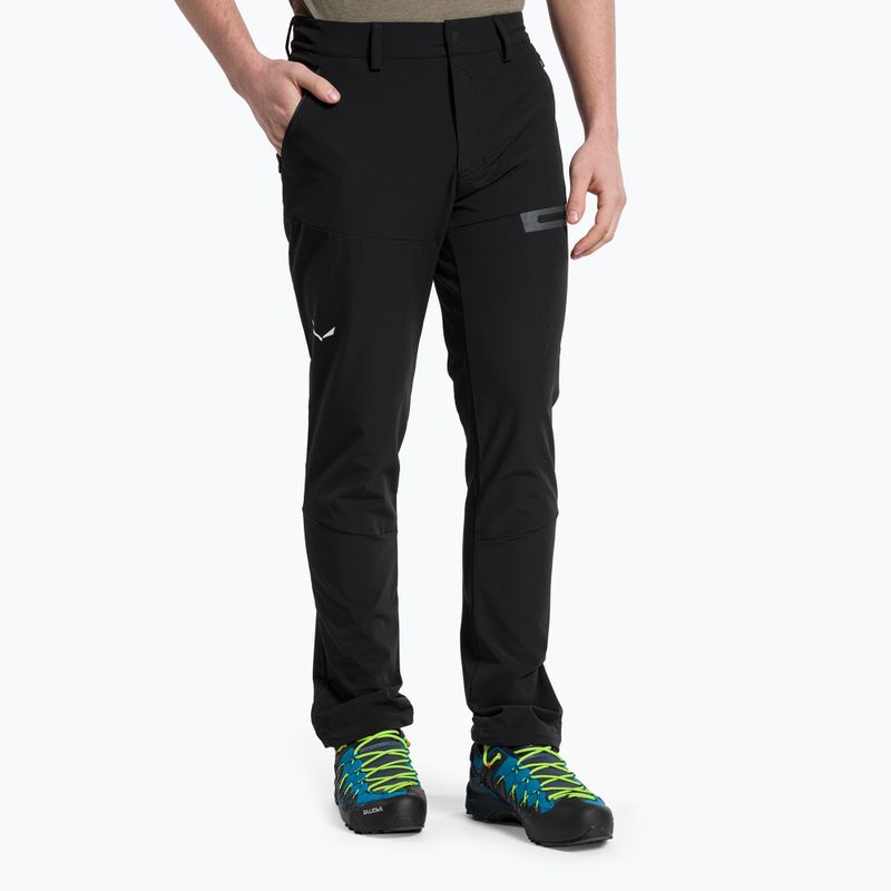 Pantaloni de trekking pentru bărbați Salewa Terminal DST negru 00-0000027927