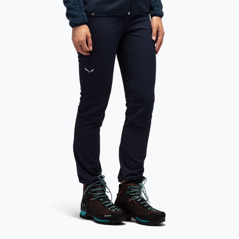 Pantaloni femeii Salewa Dolomia softshell negru 00-0000027936 2
