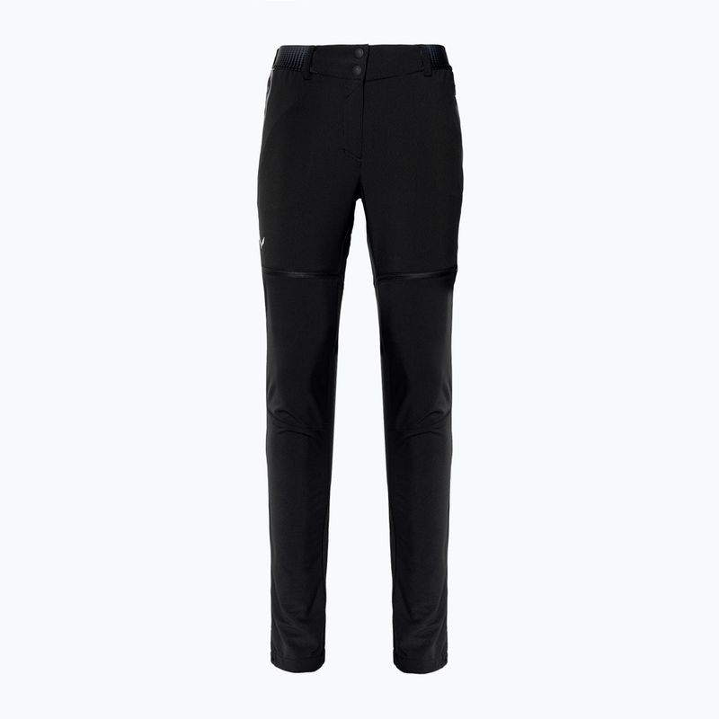 Pantaloni de trekking pentru femei Salewa Pedroc 2 DST 2/1 negru 00-0000027988