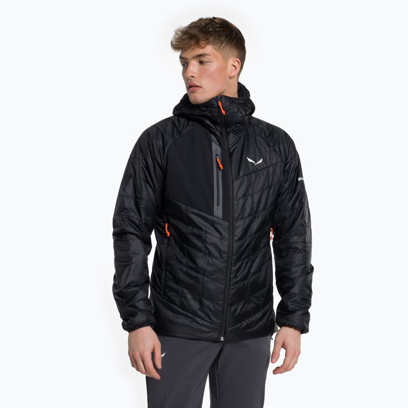 Salewa Catinaccio TWR jachetă de puf pentru bărbați negru 00-0000027991