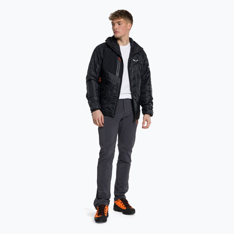 Salewa Catinaccio TWR jachetă de puf pentru bărbați negru 00-0000027991 2