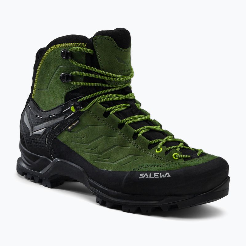 Cizme de trekking pentru bărbați Salewa MTN Trainer Mid GTX verde 00-0000063458