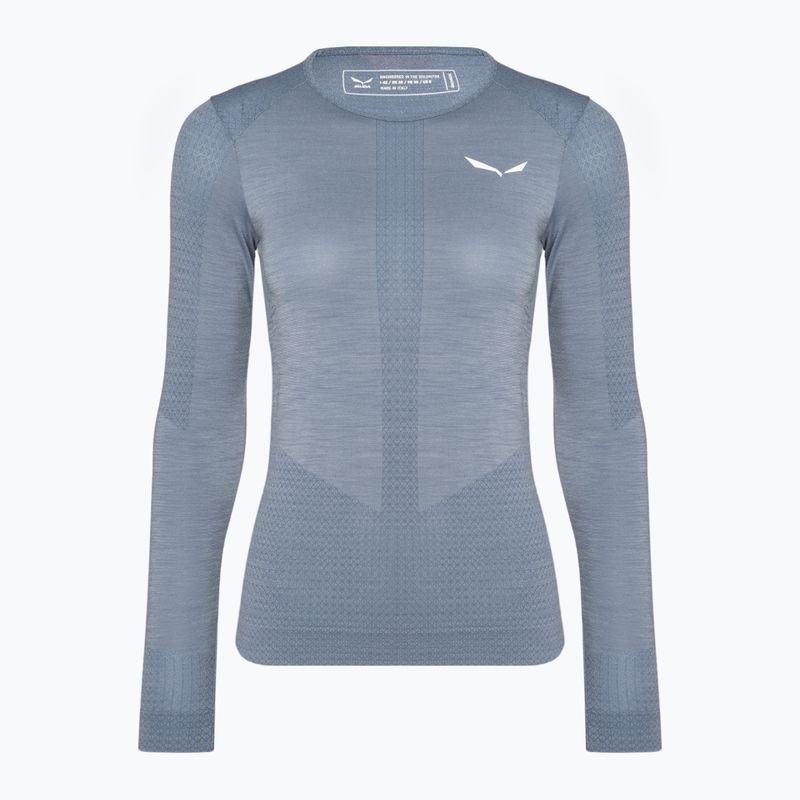 Tricou termic pentru femei Salewa Zebru Zebru Med Warm Amr gri 00-0000027958