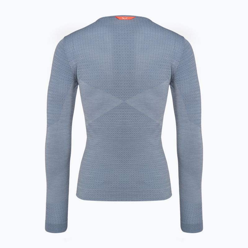 Tricou termic pentru femei Salewa Zebru Zebru Med Warm Amr gri 00-0000027958 2
