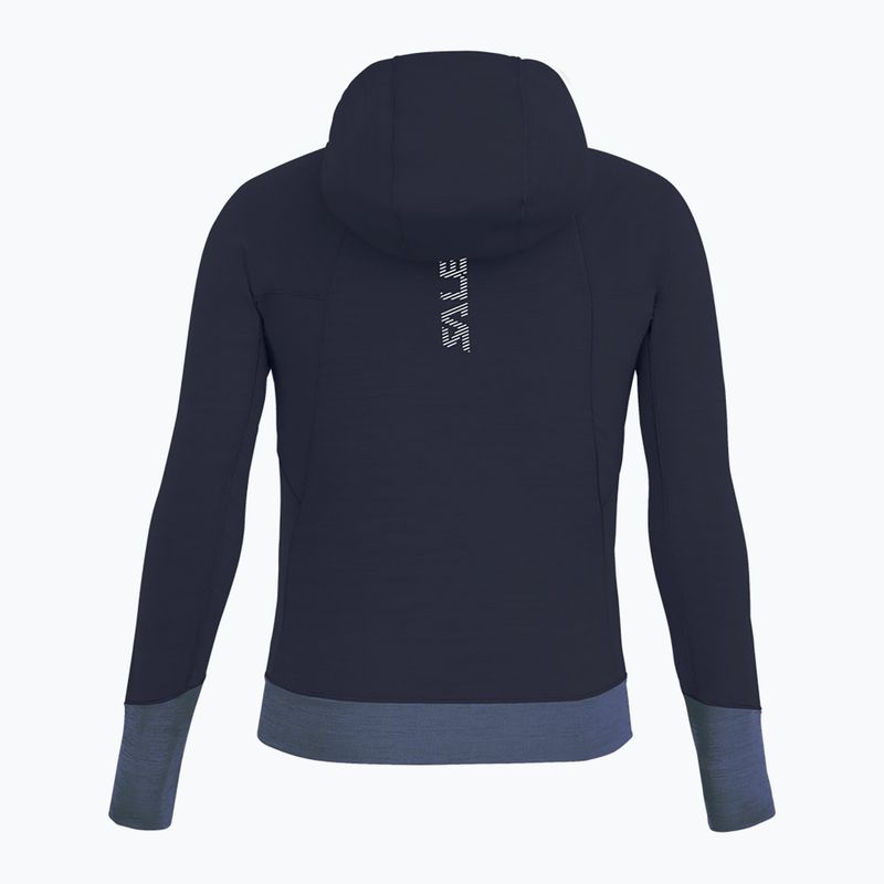 Salewa Puez Hybrid PL FZ Hoody Pulover cu glugă pentru copii bluză fleece albastru marin 00-0000027769 2