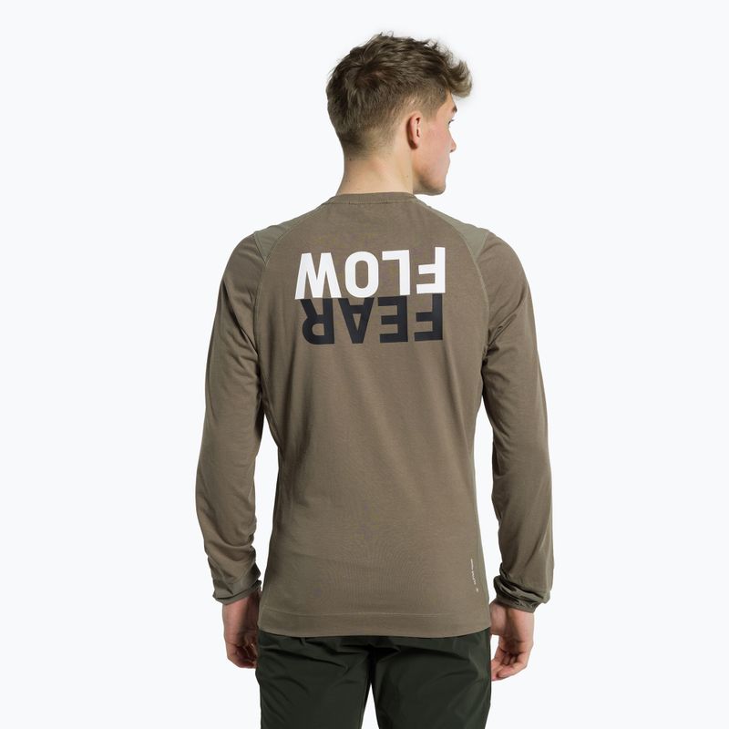 Cămașă de trekking pentru bărbați Salewa Lavaredo Hemp Print maro 00-0000028062 3