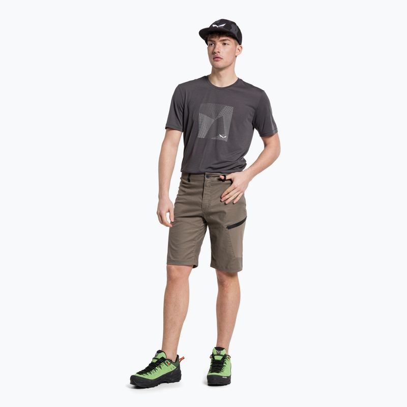 Pantaloni scurți de drumeție pentru bărbați Salewa Lavaredo Hemp Hemp maro 00-0000028033 2