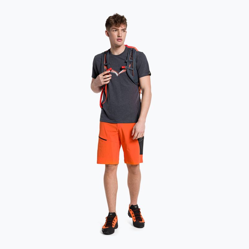 Cămașă de trekking pentru bărbați Salewa Lines Graphic Dry albastru marin 00-0000028065 2