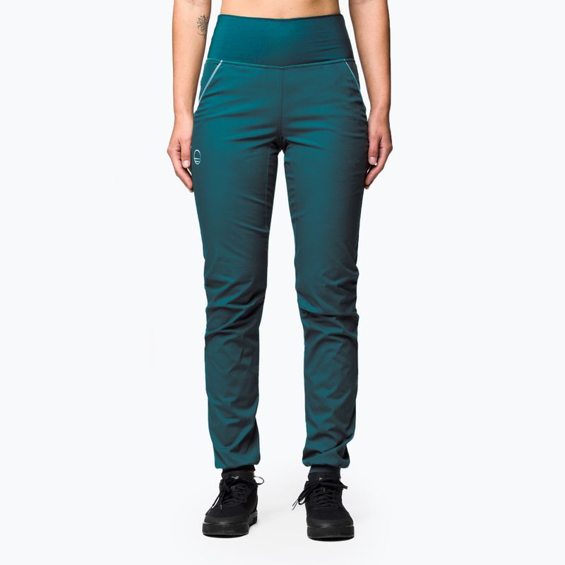 Pantaloni de alpinism Wild Country Session pentru femei, albastru 40-0000095210