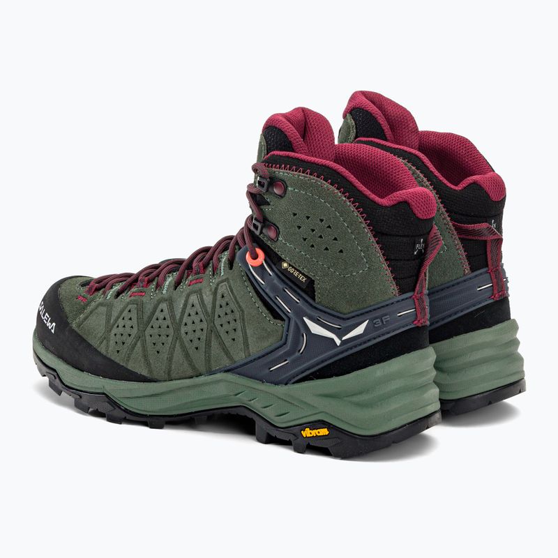 Cizme de trekking pentru femei Salewa Alp Trainer 2 Mid GTX verde 00-0000061383 2