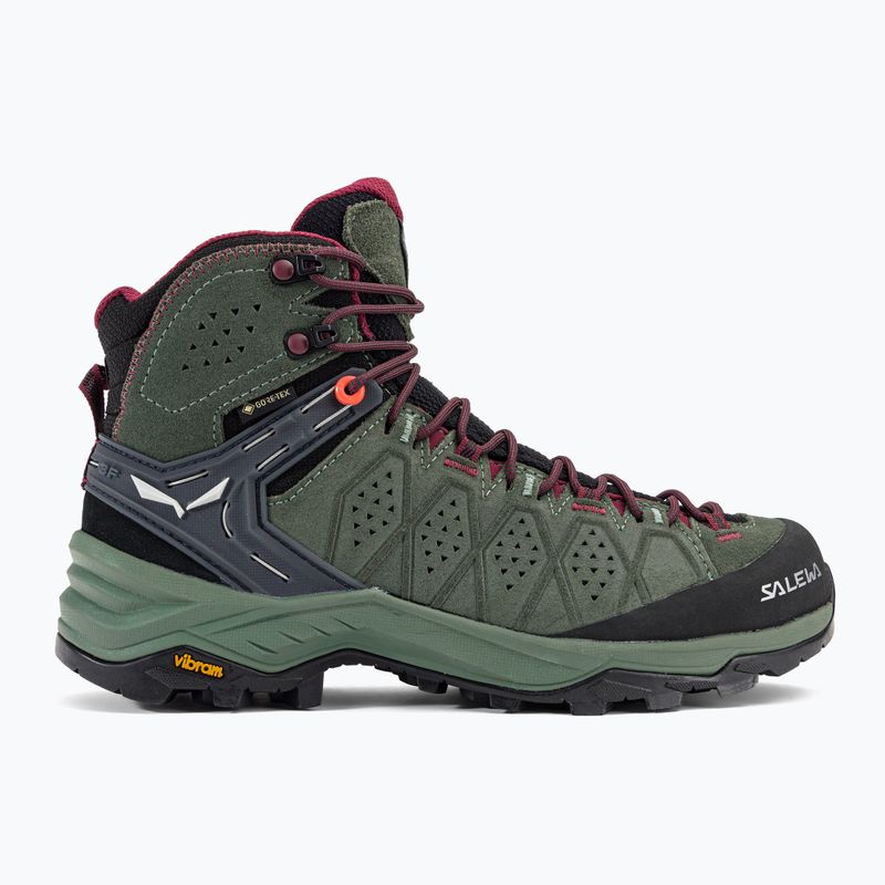 Cizme de trekking pentru femei Salewa Alp Trainer 2 Mid GTX verde 00-0000061383 4