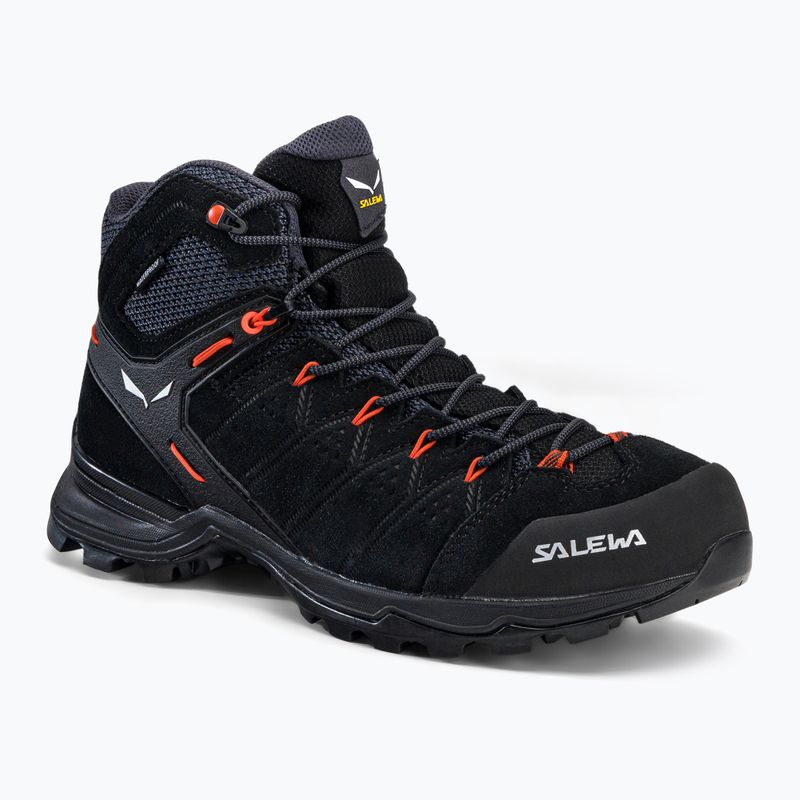 Salewa bărbați Alp Mate Mid WP cizme de trekking negru 00-0000061384