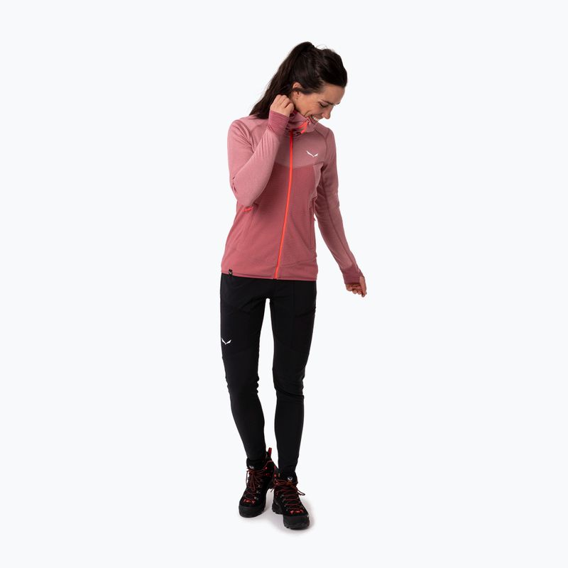 Puez Hybrid PL FZ Hoody Puez Hybrid PL FZ Hoody pentru femei roz 00-0000027389