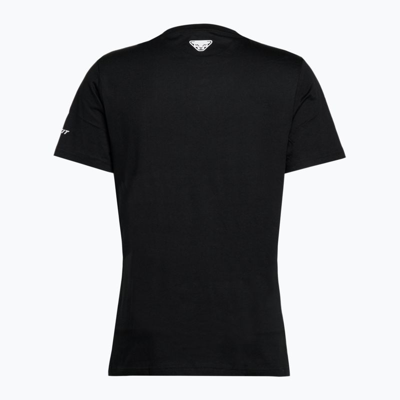 Tricou pentru bărbați DYNAFIT Graphic CO SS trekking negru 08-0000070998 2