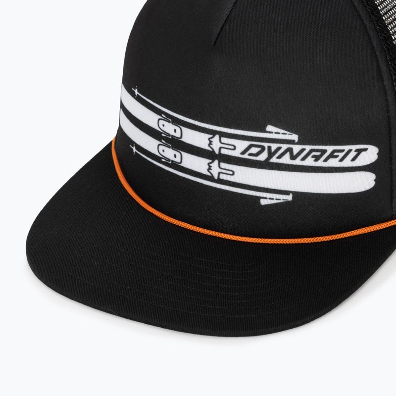 Șapcă DYNAFIT Graphic Trucker black out/skis 3