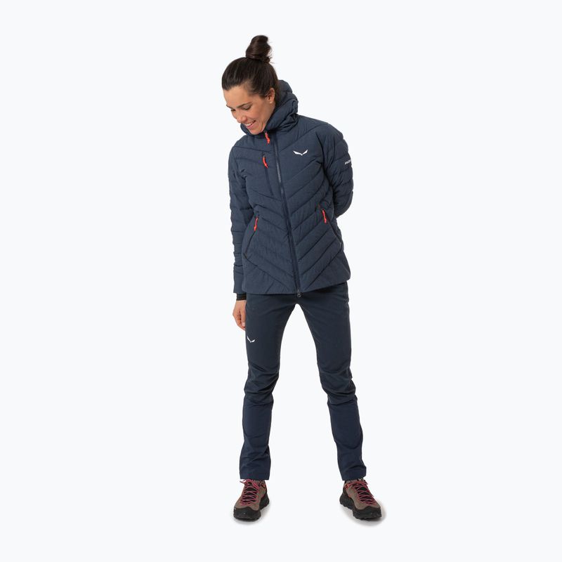 Salewa jachetă în puf pentru femei Raiser Medium Rds Dwn albastru marin 00-0000028048