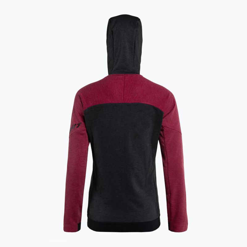 Hanorac cu glugă cu fermoar DYNAFIT pentru femei 24/7 PTC Zip Hoody negru/roz 08-0000071507 2