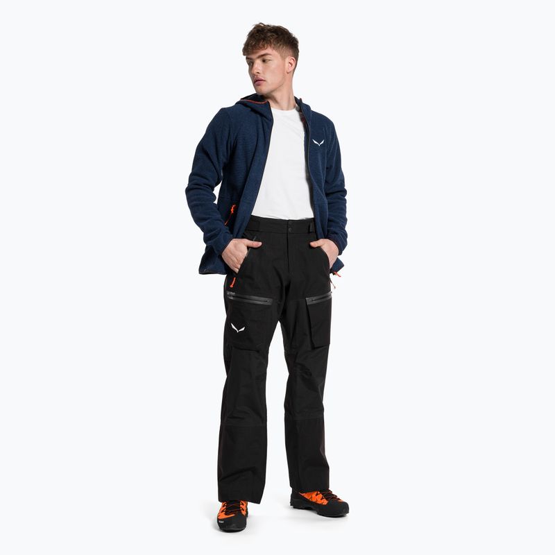 Pantaloni cu membrană pentru bărbați Salewa Sella 3L Ptxr negru 00-0000028193 2