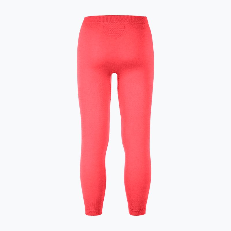 Pantaloni termoactivi pentru copii Salewa Zebru Medium Warm AMR fluo coral 5