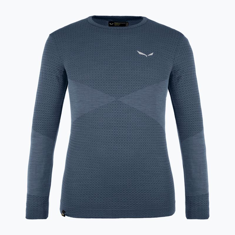 Longsleeve termoactiv pentru copii Salewa Zebru Med Warm AMR denim 4