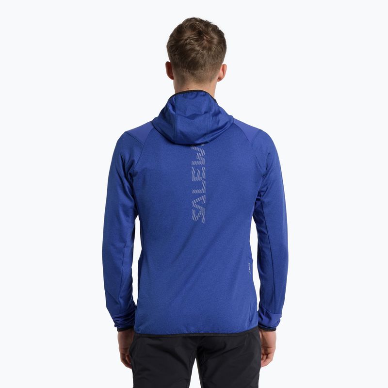 Hanorac bărbătesc Salewa Agner Hybrid PL/DST FZ Hoody blu 00-0000027371 3