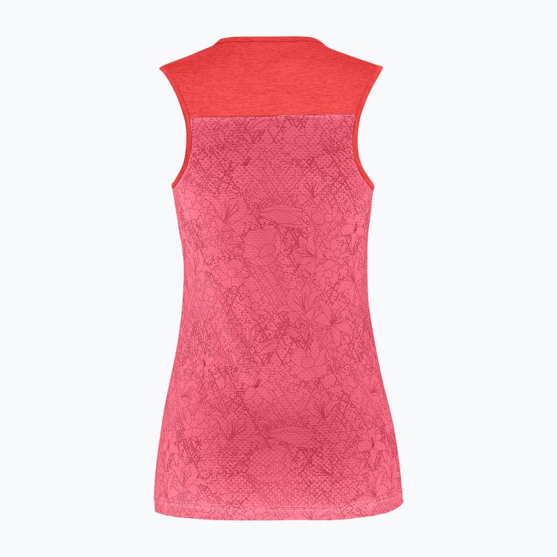 Cămașă de trekking pentru femei Salewa Puez Graphic Dry Tank roz 00-0000027482 5
