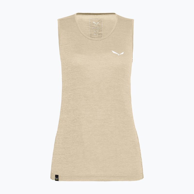 Cămașă de trekking pentru femei Salewa Puez Graphic Dry Tank bej 00-0000027482