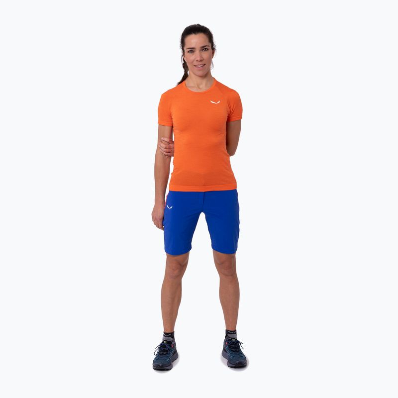 Pantaloni scurți de drumeție pentru femei Salewa Pedroc Cargo 3 albastru 00-0000027728 3