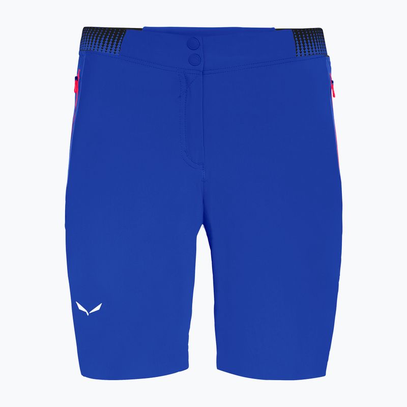 Pantaloni scurți de drumeție pentru femei Salewa Pedroc Cargo 3 albastru 00-0000027728 7