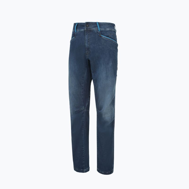 Pantaloni de alpinism pentru bărbați Wild Country Session Denim albastru 40-0000095190
