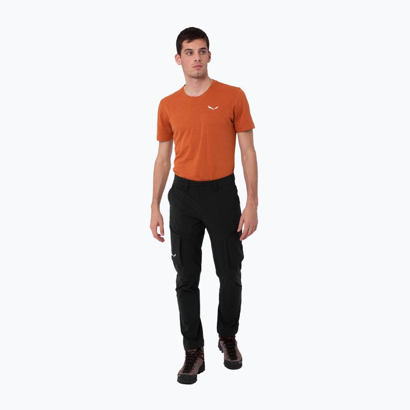 Pantaloni bărbătești Salewa Puez DST Cargo negru 00-0000028310