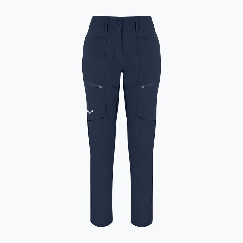 Pantaloni softshell pentru femei Salewa Puez DST Cargo navy blazer 7