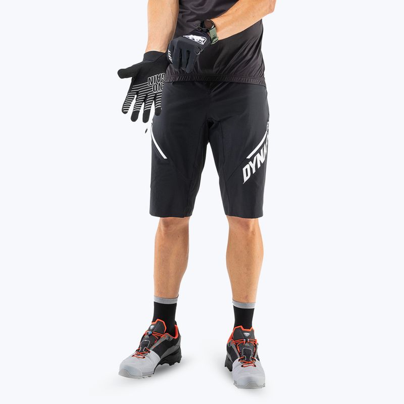 Pantaloni scurți de ciclism pentru bărbați DYNAFIT Ride Light DST negri 08-0000071464