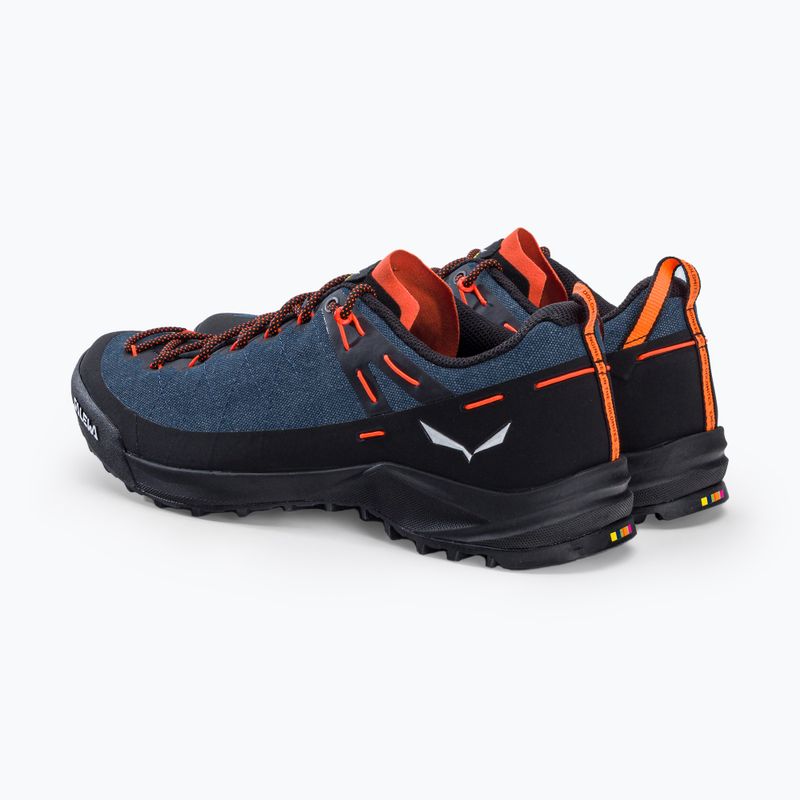 Salewa Wildfire Canvas cizme de drumeție pentru bărbați albastru marin 00-0000061406 3