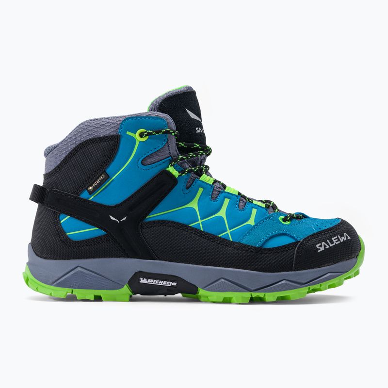 Cizme de trekking pentru copii Salewa Alp Trainer Mid GTX albastru 00-0000064010 2